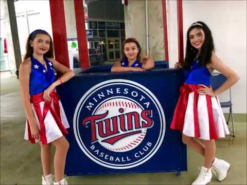 USA Freedom Kids perform at Miracles Baseball Game - NATIONAL ANTHEM 2