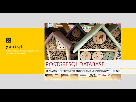 PostgreSql repeatable database deployment and schema versioning with yuniql (best viewed in HD)