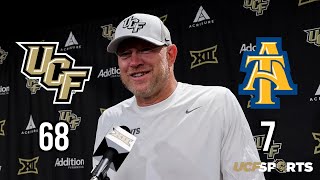 UCF 68, North Carolina A&T 7 - Scott Frost Press Conference ⚔️🏈