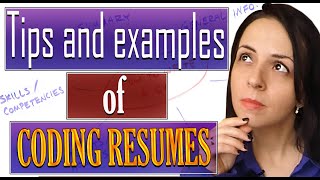 SOFTWARE DEVELOPER CV SAMPLES - 8 Practical Tips For The Coding Resume 💼