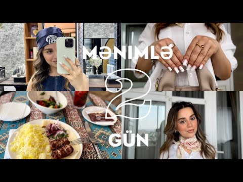 Mənimlə 2 Gün | İş Günü, Zövqlü Hazırlıq, Salonda Saç Baxımı və Daha Artığı