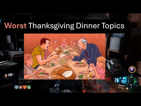 Worst Topics to Talk about at Thanksgiving Dinner