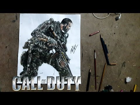 how to draw call of duty drawing | #callofduty