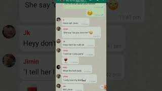pov: jimin rejects you ff / fake chat #btsff #ff #chat #fakechat #bts #shorts #viral #fanfiction