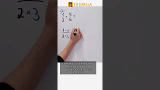 Solve 1/2 + 4/6: Fraction Addition Explained! #Math #OperationsWithFractions #AdditionOfFractions