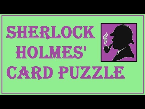 Tricky Riddles - SHERLOCK HOLMES' Card Game