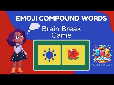 Emoji Compound Words Challenge! | Can You Guess the Words? | Quiz Video for Kids | Small King Family