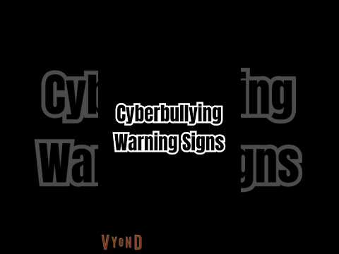 Cyberbullying Warning Signs #internetsafety #childprotection #onlinesafety #techwisedad
