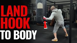 How to Land Hook to the Body  #shorts