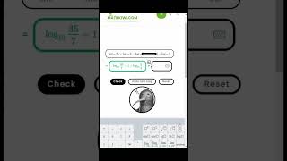 Solving Logarithms with MathKiwi! #logarithms  #mathhelp  #edtech  #onlinelearning  #mathsolutions