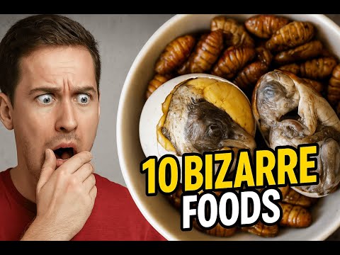 10 Strange Foods People Eat Around the World