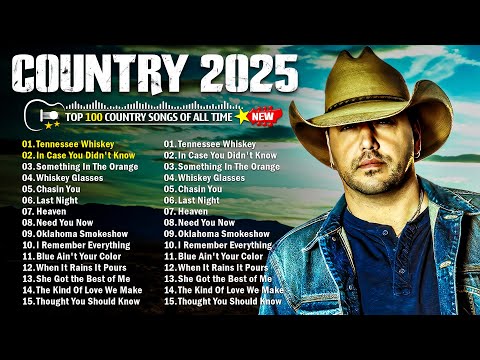 Country Music Playlist 2025 - Jason Aldean, Luke Combs, Chris Stapleton, Brett Young, Luke Bryan