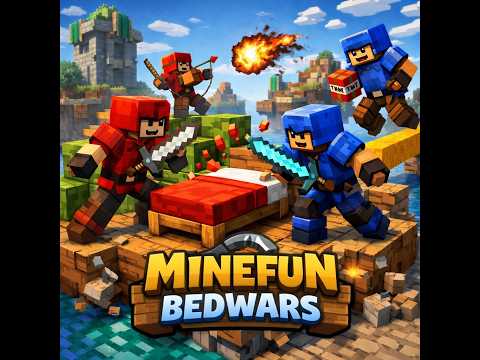 Minefun BedWars | Epic Clutch & Intense PvP 🔥| Part 3 |