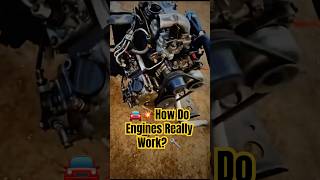 🚘💥 How Do Engines Really Work? 🔧⚙️” #TechTalk #Shorts #automobile