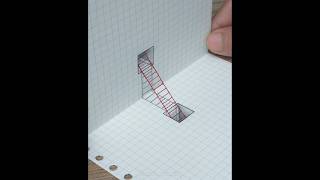 Easy 3d drawing #art #drawing #howtodraw #illusion #3d #creative