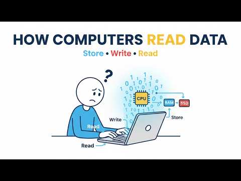 How Computers Read, Store, and Write Data