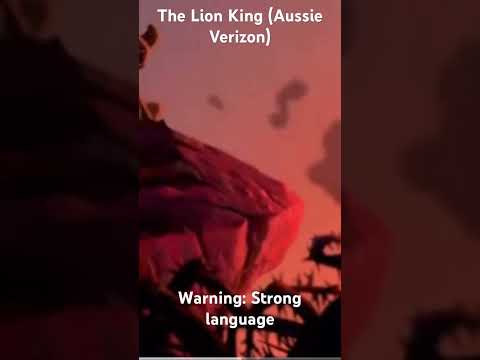 The Lion King (Cactus Butt AUSSIE version)