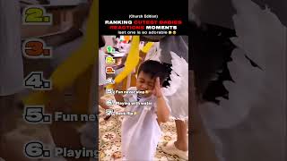 Ranking Cutest Babies Reactions (Church Edition)