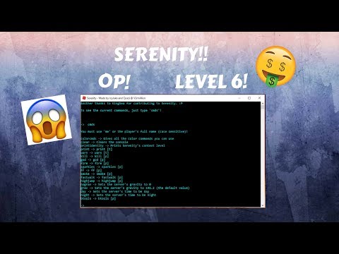 ROBLOX - SERENITY (WORKING): LEVEL 6 EXPLOIT w/ GOOD STABLITY, BTOOLS, GRAVITY, SPEED & MORE!