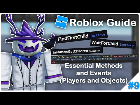 Roblox Beginner Scripting Guide 2025 - Essential Methods and Events (Player/object manipulation) #9