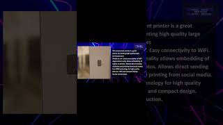 Portable Photo Printer #shorts | Top Tech Ranking Gadgets