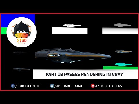 Passes Rendering In Vray | Part03 | Rendering