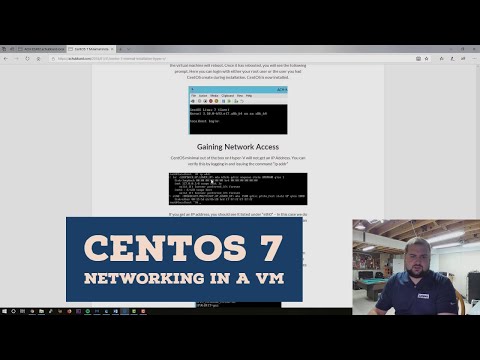 How to Configure CentOS 7 Networking in a Virtual Machine | VMware or Hyper-V
