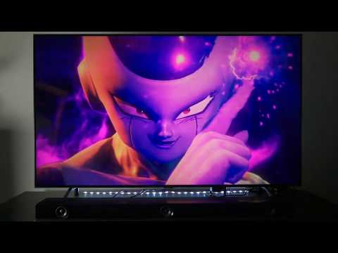 Gaming On A Samsung Q8FN| Epic JumpForce MHA Ost Opening