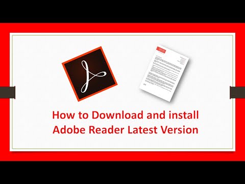 Download and install Adobe Reader
