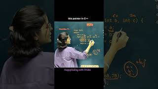 this pointer in C++ #prishu #happycoding #happycodingwithprishu #cpp