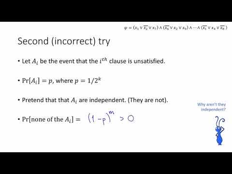 Class 11, Video 2:  Lovasz Local Lemma