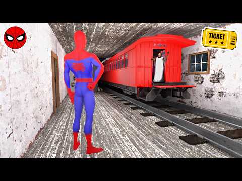 SpiderMan vs Train Escape
