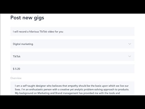 How to Make Money Online from SproutGigs | How to Post a Gig on SproutGigs