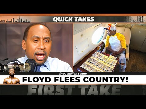 Floyd Mayweather CAUGHT FLEEING From The Feds After Stephen A Smith EXPOSES Him