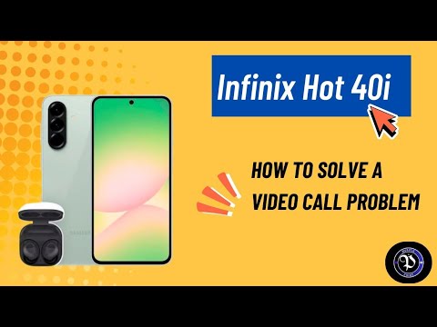 How to solve a video call problem in infinix hot 40i