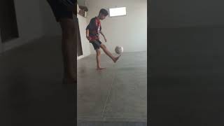 "You Won't Believe This Ball Juggling in Slow Motion! 🤯"     #football #footballskills #skills
