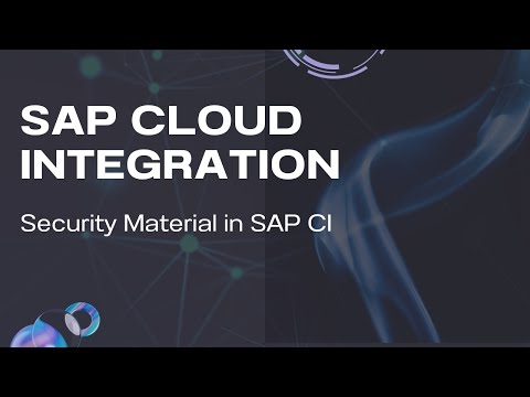 Security Material In SAP CPI