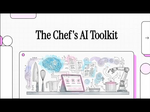 🍽️ The Chef’s AI Toolkit: Your New Digital Sous Chef