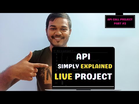 Learn API with Live Project | Simply Explained