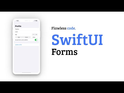 SwiftUI forms | Flawless code