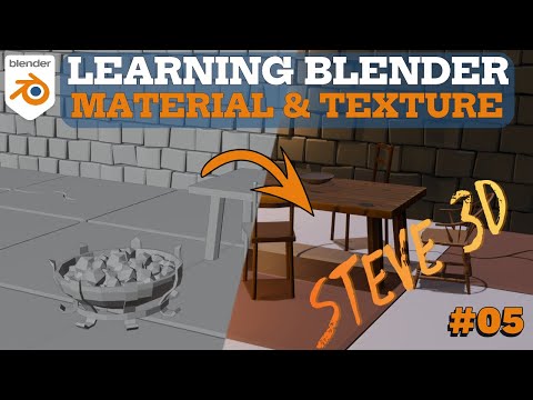Color Your Models Like a Pro: - Learning Blender EP05