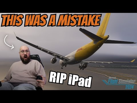 MSFS 2024 Home Cockpit Shakes Apart During Landing!