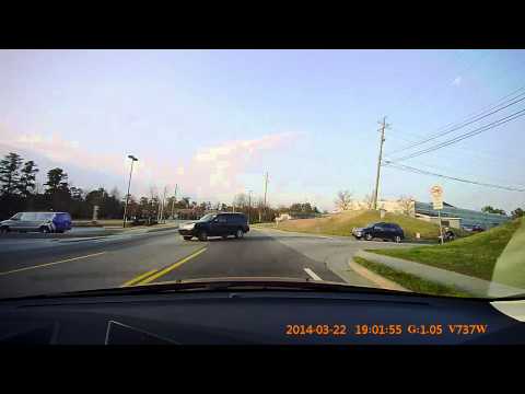 Idiot turning left in front of me