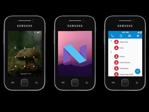 How to install Android 7.0 Nougat rom on Galaxy Y GT- S5360