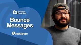 Email Help - Bounce Messages