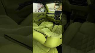 Before and after of Maruti Swift Custom Interior super Luxury Colors #swift #customized #carinterior