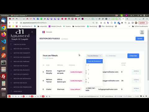 aquaneed website developed by Laravel framework by Jammeli Nejmeddine