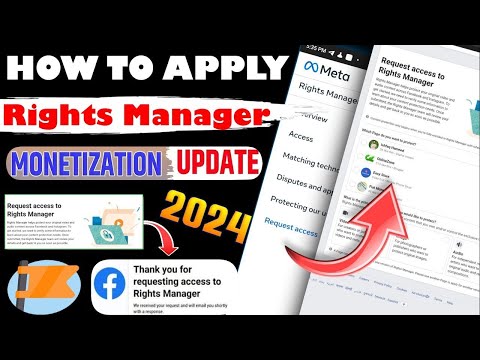 Facebook Rights Manager How to Apply for Rights Manager Monetization on Facebook 2024