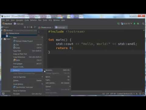 CLion Rename main.cpp