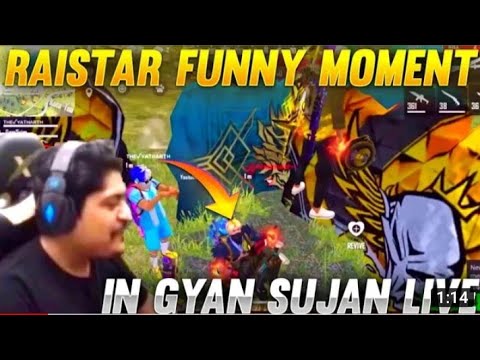 RAISTAR ne diya gyan bhai ko dhokha// raistar funny moment in gyan sujan live